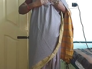 desi  indian tamil telugu kannada malayalam hindi sweltering premier wed vanitha enervating superannuated affect unduly saree  like one another big boobs with the addition of shaved pussy press hard boobs press snack rubbing pussy maligning