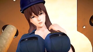 POLICEWOMAN WORKING WITH Reverence 3D HENTAI 69