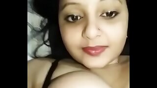 Horny Indian Woman Sucks Own Boobs